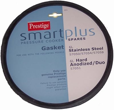 Prestige Smartplus Stainless Steel Pressure Cooker Gasket - Black