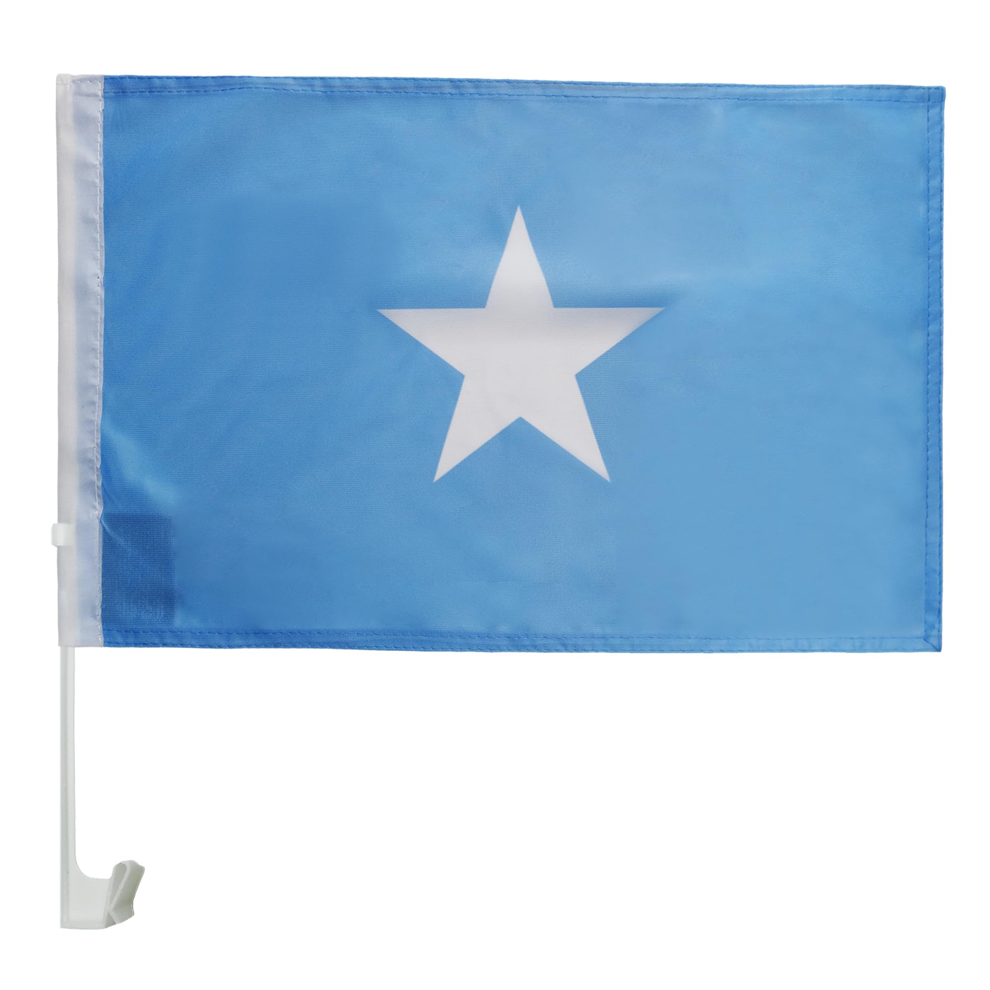 Somalia Car Flag 18'' x 12'' - Somali Car flags 30 x 45cm - Banner 18x12 INCHES PLASTIC STICK - AZ FLAG