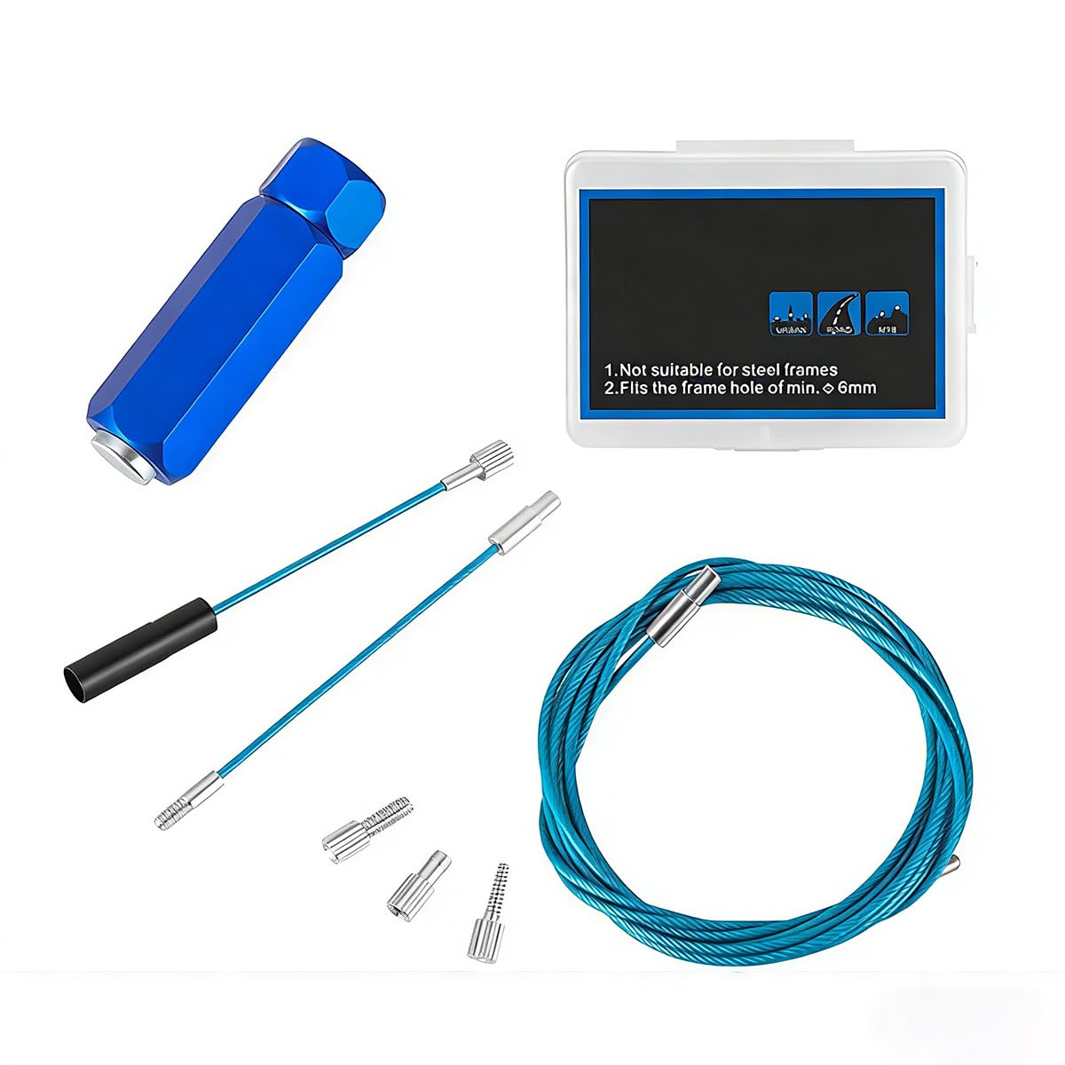 CENPEK Bicycle Internal Cable Routing kit Magnetic Threader for Bicycle Frame Shift or Internal Cable Routing
