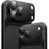 TORRAS for iPhone 18 Pro Camera Lens Protector, 9H+, Black, 1 Pack | Military-Grade 12FT Shatterproof, Full Camera Island Coverage, High Definition Clarity, Anti-Scratch, 1:1 Invisible Fit