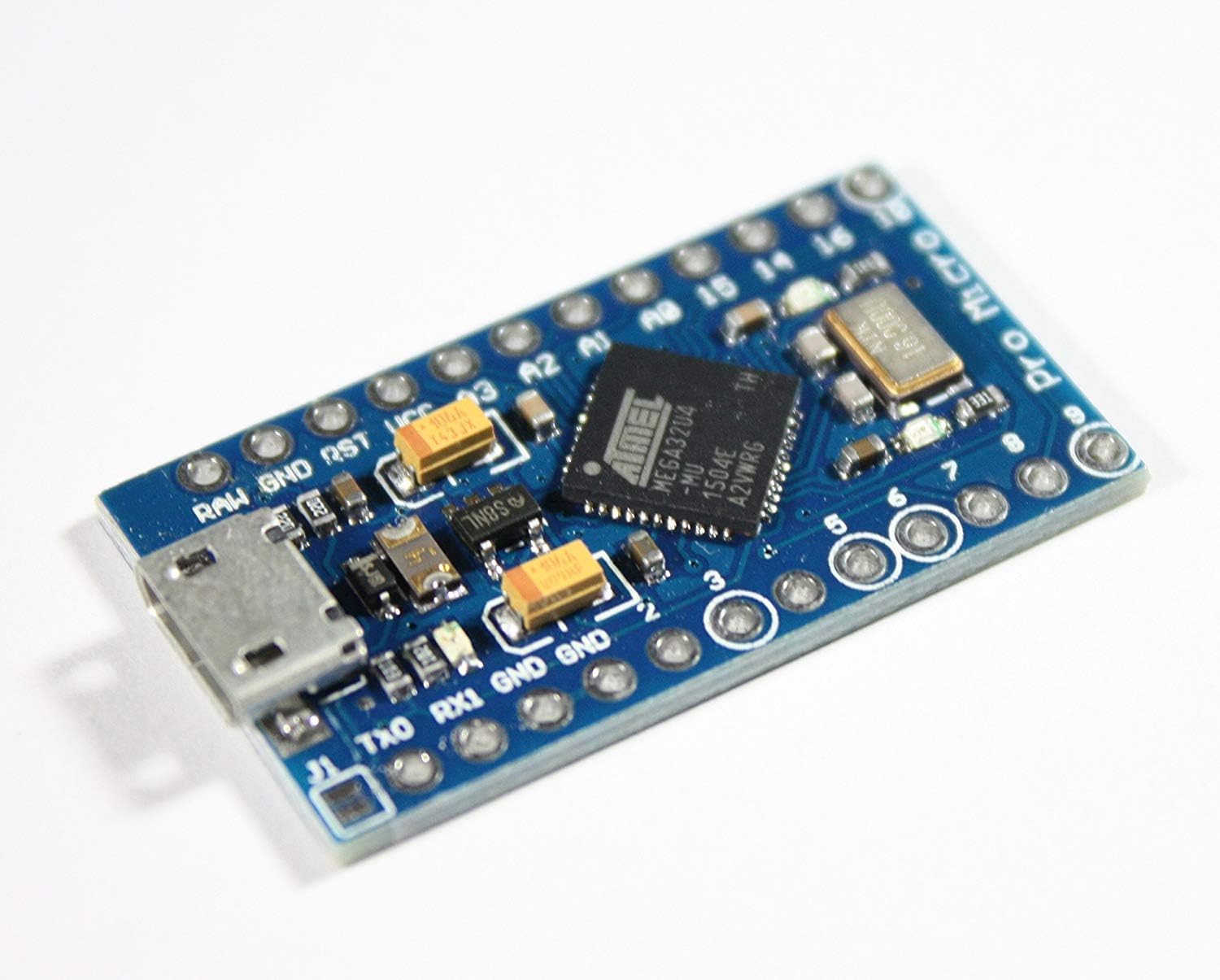 Paradisetronic.com Pro Micro Module with ATmega32U4, compatible with Arduino Leonardo Board, 5V, 16MHz, 1 piece / 5V - Image 4