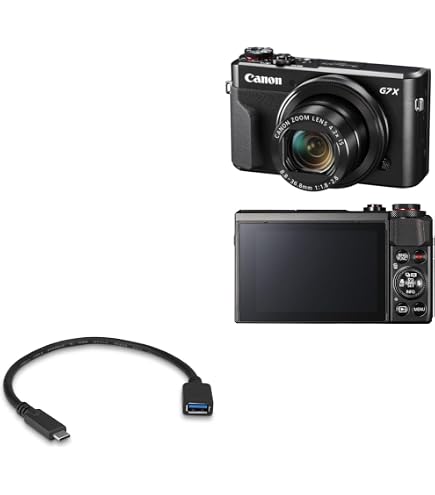 Amazon.com: BoxWave Cable Compatible with Canon PowerShot G7 X