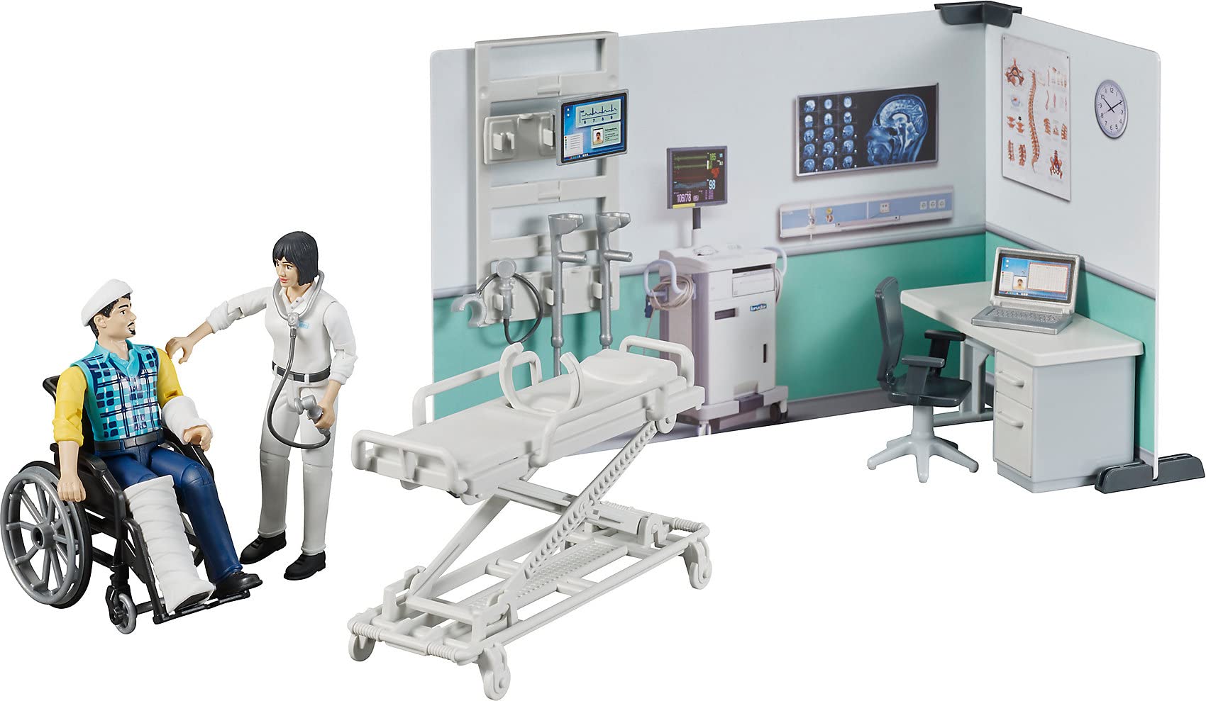 Bruder Hospital Station Play Set