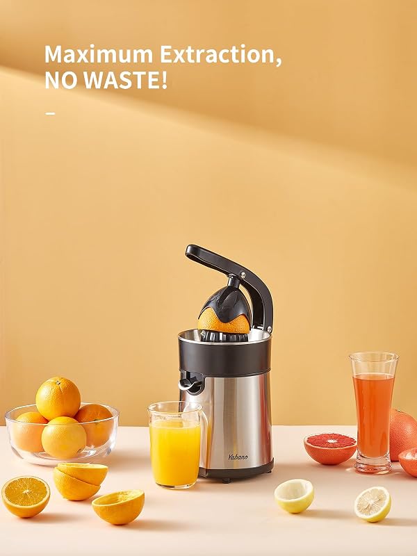 Zitruspresse Elektrisch 85W Edelstahl Orangensaftpresse — Foto 6 von 6