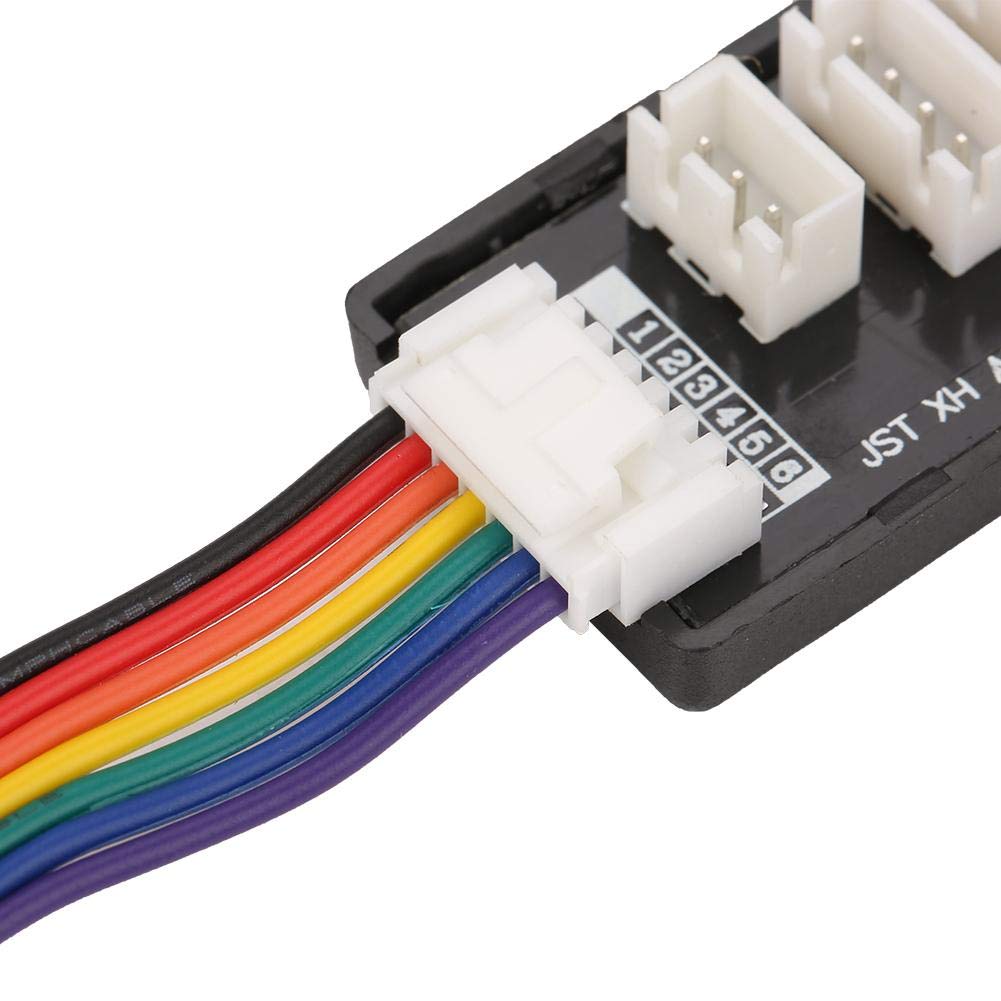 Balance Charging Expansion Board Charging Board for 2S-6S LiPo Battery, Black White - Image 5
