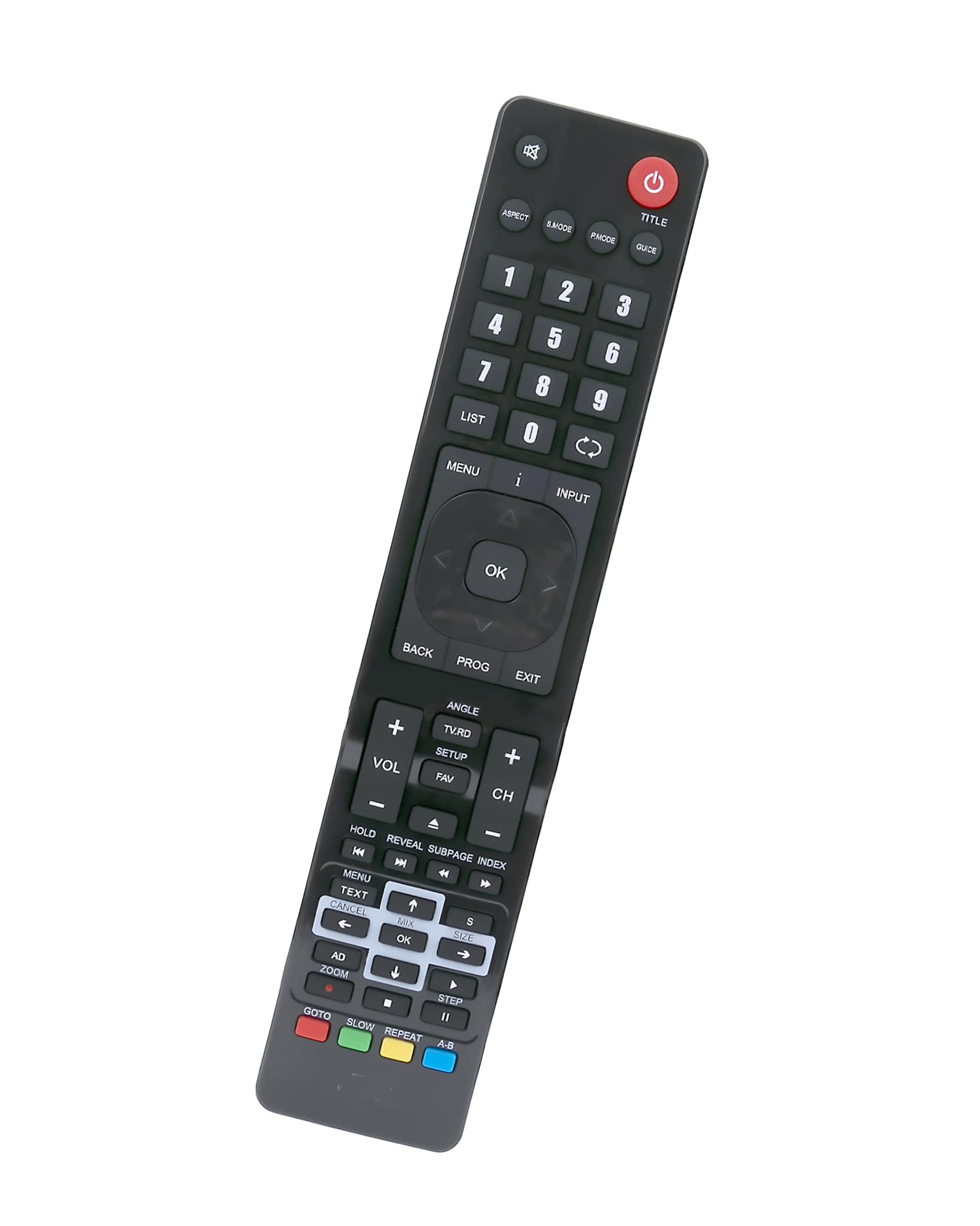 AULCMEET RM-C3174 Replacement Remote Control Compatible with JVC 4K OLED Smart TV LT-32C351 LT40C550 LT-24C340 LT32C350 LT-32C350 LT32C351 LT-40C550 LT40C551 LT49C550 LT-49C550 RMC3174 504Q2220104