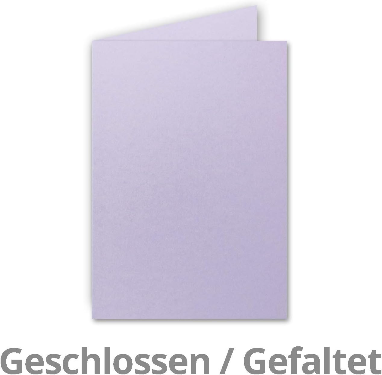 "FarbenFroh by GUSTAV NEUSER" 25x folding card set DIN A6/C6 with envelopes in purple including insert 14.8 x 10.5 cm Premium quality FarbenFroh - Image 5