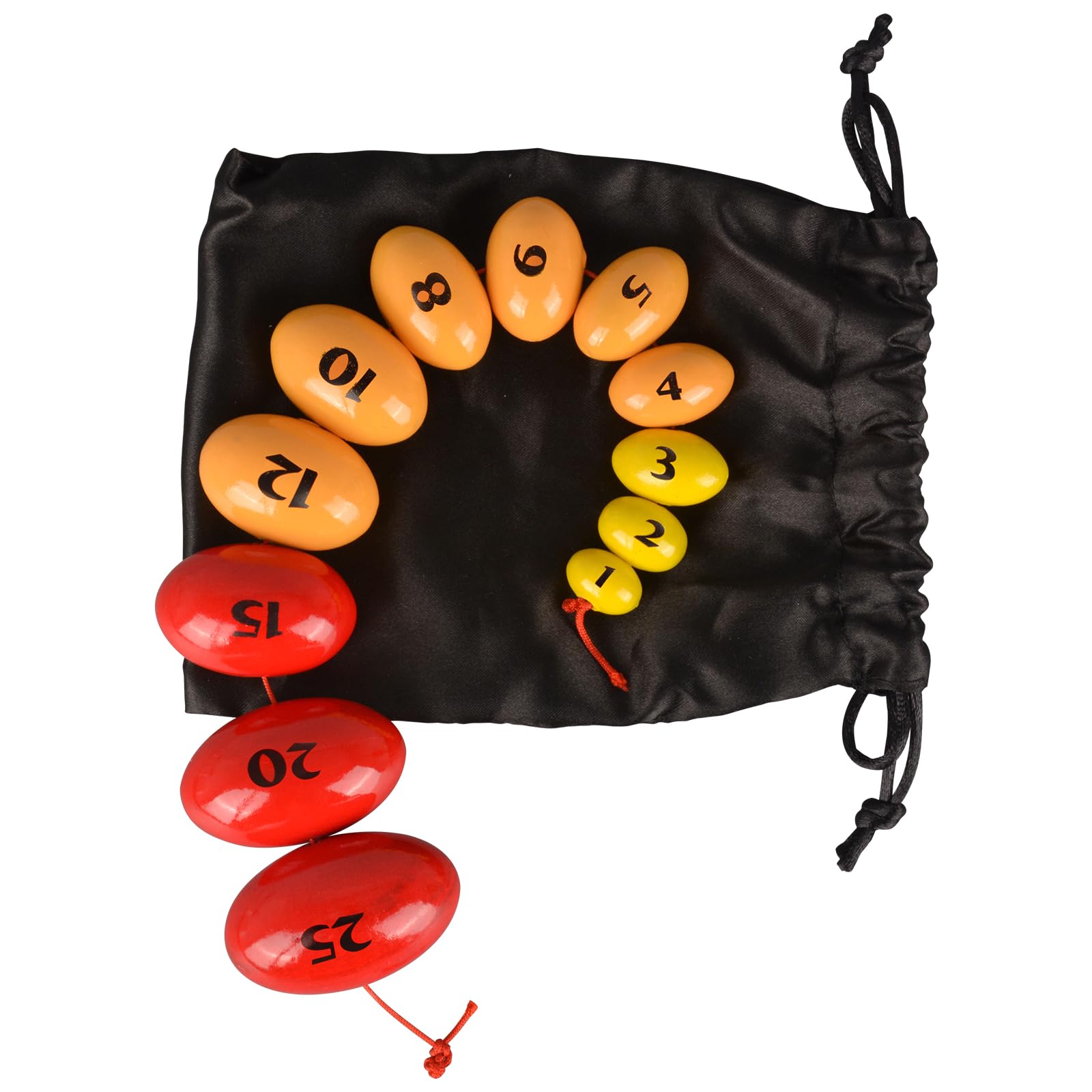 Wooden Prader Ochidometer, Prader Balls, Endocrine Rosary For measuring Testis Scale In Clinic/Hospital, Best Gift For Endocrinologist And Pediatrician (A)