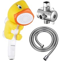 KAIYING Children's Handheld Shower Head,Cartoon Water Flow Spray ...