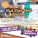 Clear Glass Test Tube Shot Glasses 6 Pcs Set with Holder Rack - Funny Shooters for Bottoms Up Birthday Bachelorette Party Shots - by Perfect Life Ideas