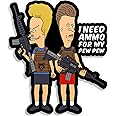 PatchOps Parody Tactical Beavis Ammo for My Pew Pew Vinyl Decal Sticker