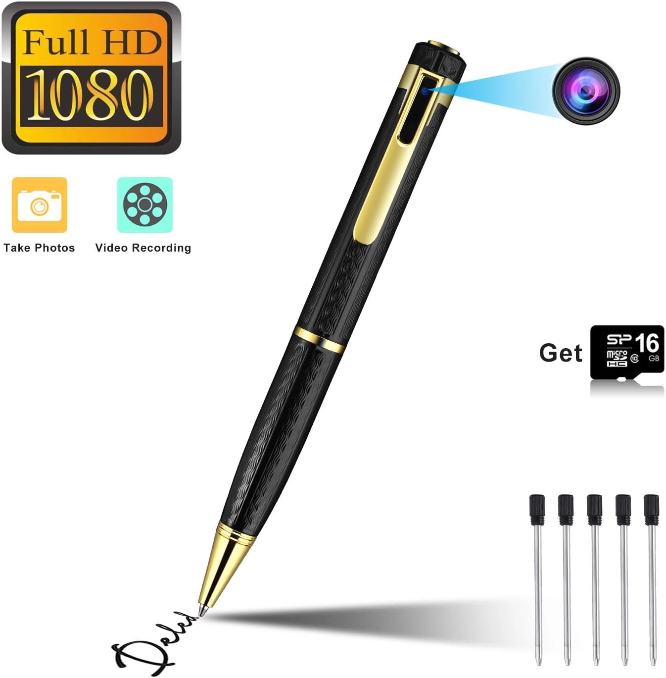 Hidden Camera Spy Camera Pen HD 1080P Camcorder Amazon.co.uk Camera