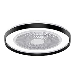Modern Ceiling Fans with Lights - 19 inch Low