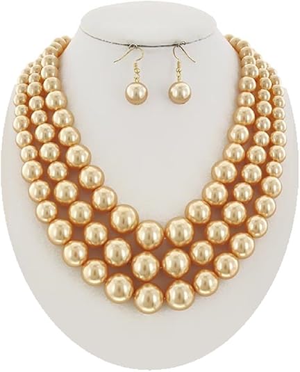pearl necklace set designs