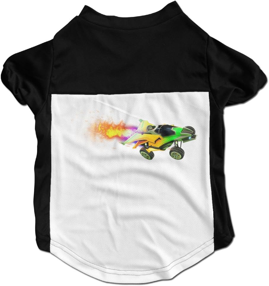 Minloo L Rocket League Pet Tshirt Dog Puppy Funny Sleeveless Size L Color Black