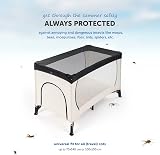 Zamboo Universal Mosquito Net for Travel Cot Playpen Bassinet Grey view 2