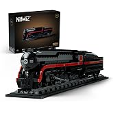 Nifeliz J611 Steam Locomotive Building Set, Trains Series, NF10377 | Train Model for Adults, Classic Locomotive Display for Home and Office Decor, Collectible Gift for Railway Fans, 1,670 PCS