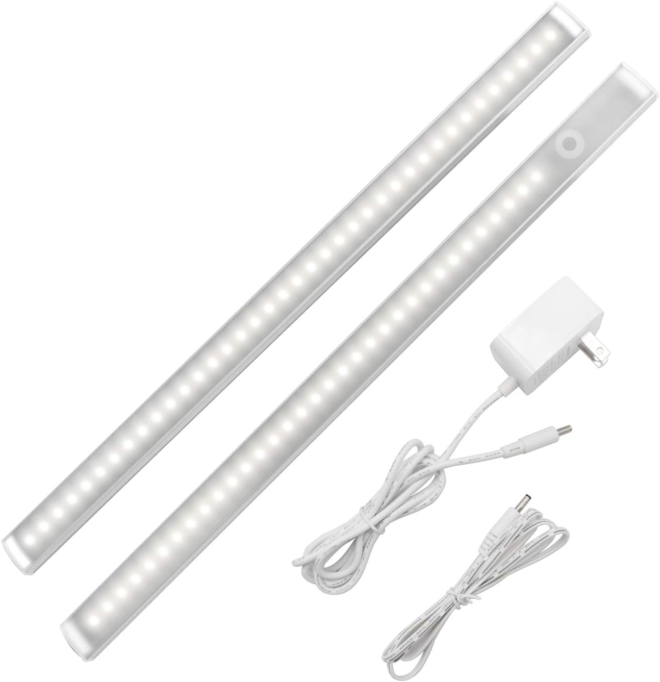 Amazon Ledバーライト 0 7cm超薄型 タッチスイッチ 4000k自然色 無段調光 キッチンライト Acアダプタ付き1個のみ 工事不要 2個セット Yeezen キッチン用ライト