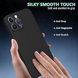 WOGROO for iPhone 12 Pro Case Black, Scratch