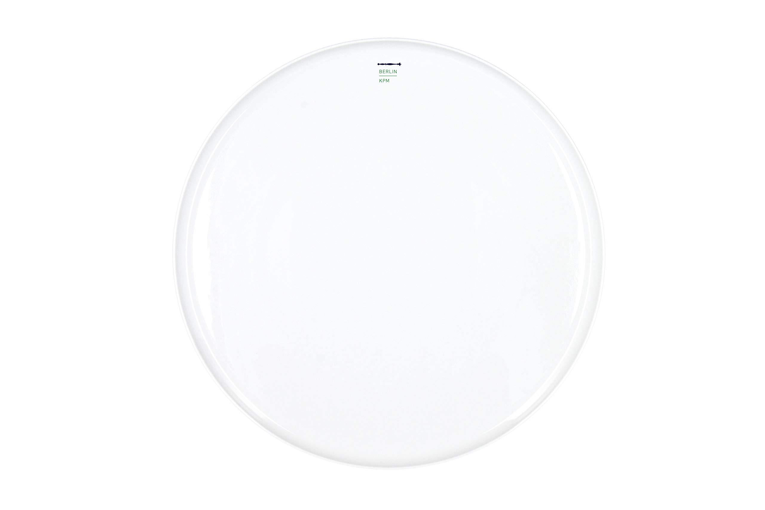 KPM Berlin Lab Plate 33 cm Porcelain - Charger Plate - Handmade & Gift Boxed - White