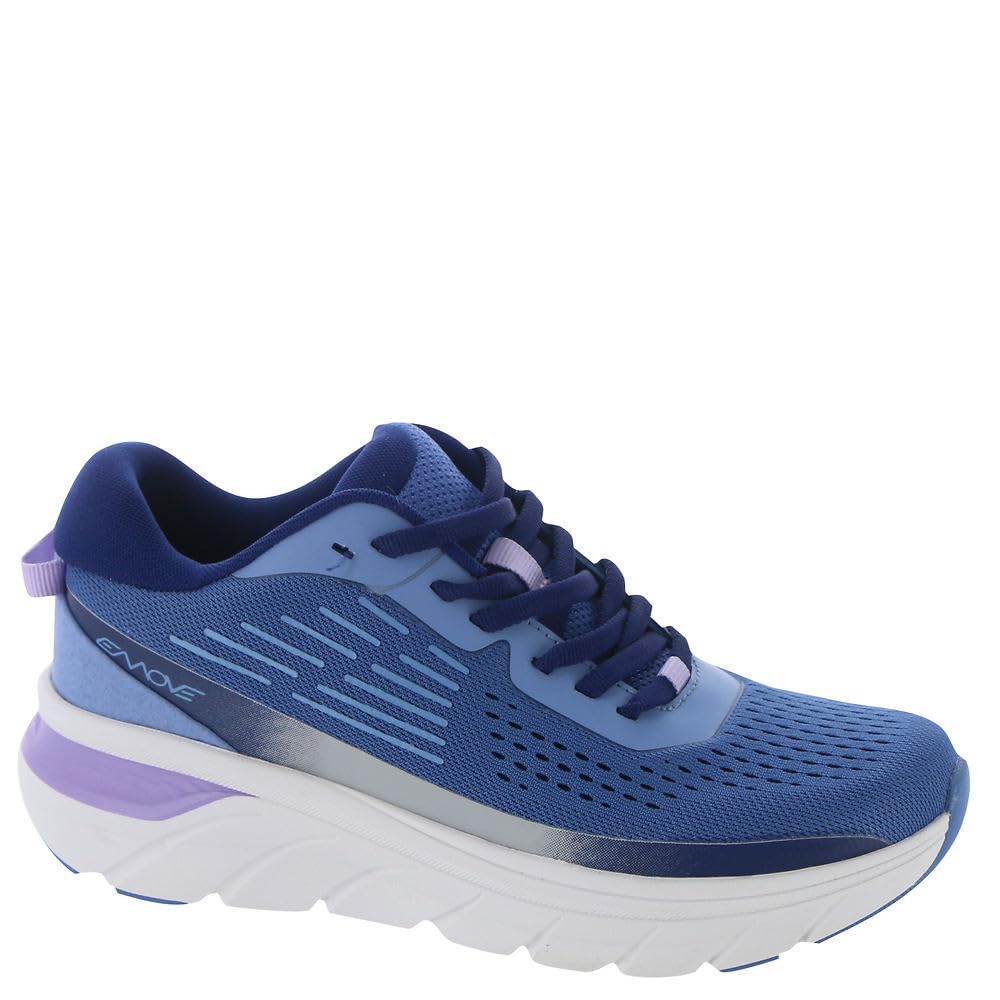 Easy Spirit Women’s Mel11 Sneaker, Medium Blue Multi, 6 Wide