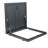 27.5" L X 27.5" W Roof Hatch Door, Galvanized