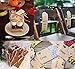 ilauke 200pcs Kraft Paper Gift Tags 9X4cm with 65 Yards Natural Jute Twine Hang Tags for Arts and Crafts Party Wedding Christmas Thanksgiving