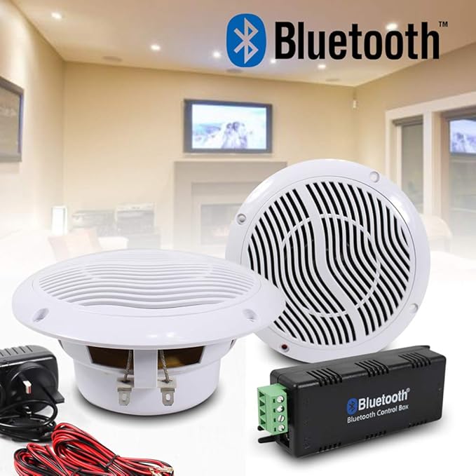 Kit Deckenlautsprecher Mit Bluetooth Verbindung Amazon De Elektronik