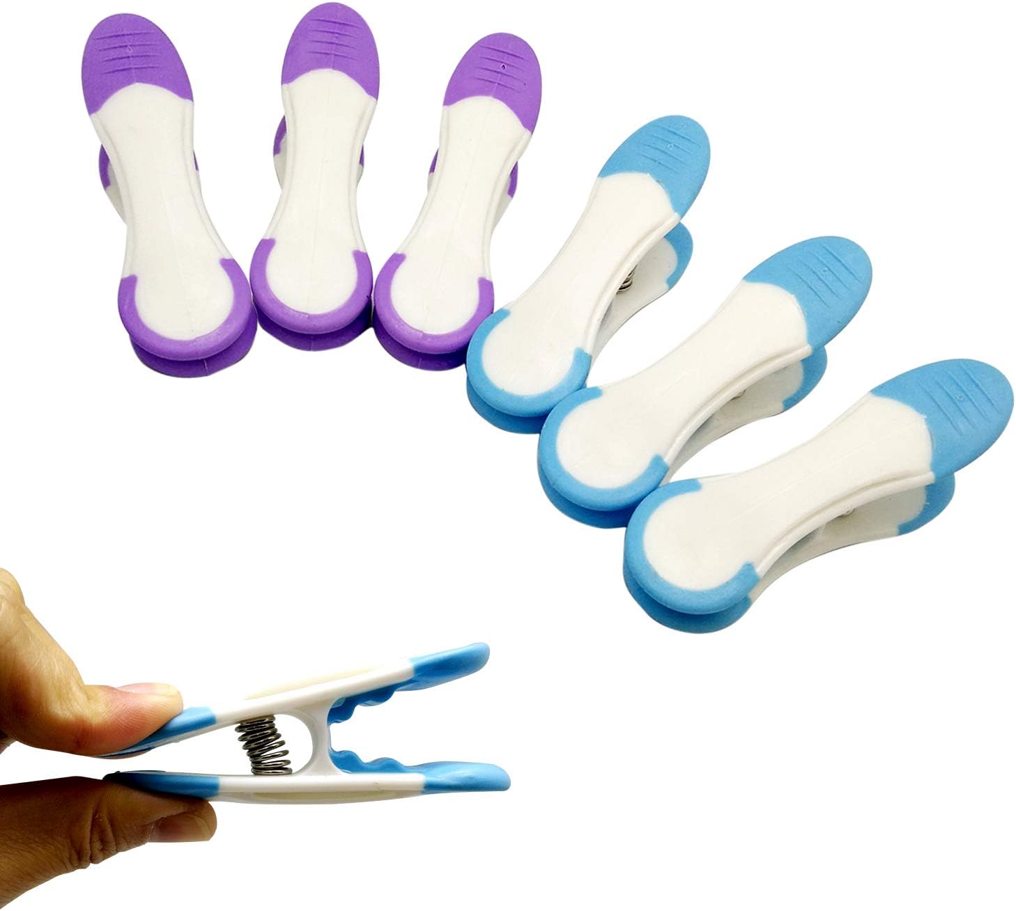 ARVO Clothes Pegs, Soft Grip Clothes Pin, Multi Colour Laundry Pegs