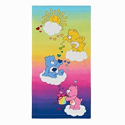 Franco Care Bears Rainbow Kids Super Soft Cotton