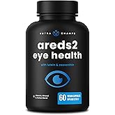 Lutein & Zeaxanthin Supplements, AREDS 2 Eye Vitamins with Billberry & Eyebright Herb – Eye Health Supplement with Vitamin C,