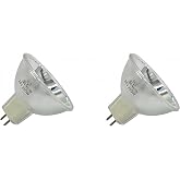 Tawelun 2 PCS ELC 250W 24V Bulb Base GX5.3 24v 250w Halogen Lamp OEM Replacement Bulb for ELC 250 for BC6360 1003264 64653