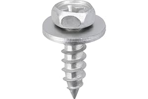 OAUTOO 25pcs Bumper Cover Screw Rocker Panel Molding Screws License Bracket Bolt for Toyota & Lexus 90080-15077, 90159-60431