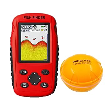 MBEN Buscador de Peces inalámbrico, Sensor portátil de sonda ...