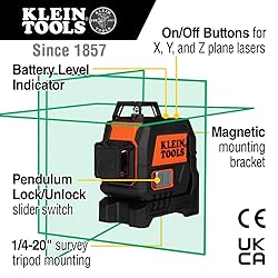 Klein Tools 93CPLG Compact Self-Leveling Laser