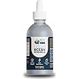 Baja Gold Liquid Ocean Trace Mineral Drops - Ionic Electrolytes Mineral Drops for Drinking Water & Food Flavor Enhancement - Mineral-Rich Saline Solution & Oral Cleanse - 4 fl oz, 30-Day Supply