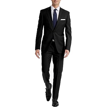 beyonce black gold dress Black Slim Fit Suit Pants main image 1