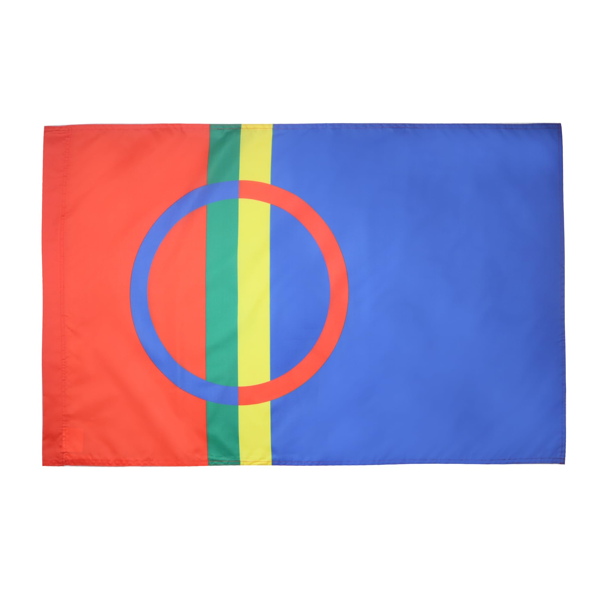 AZ FLAG - Sami people Flag - 3x5 Ft - Lapps Banner with Sleeve - 100% Polyester - Fade Resistant - Vivid Colors - 3' x 5' Feet - 150x90 Cm