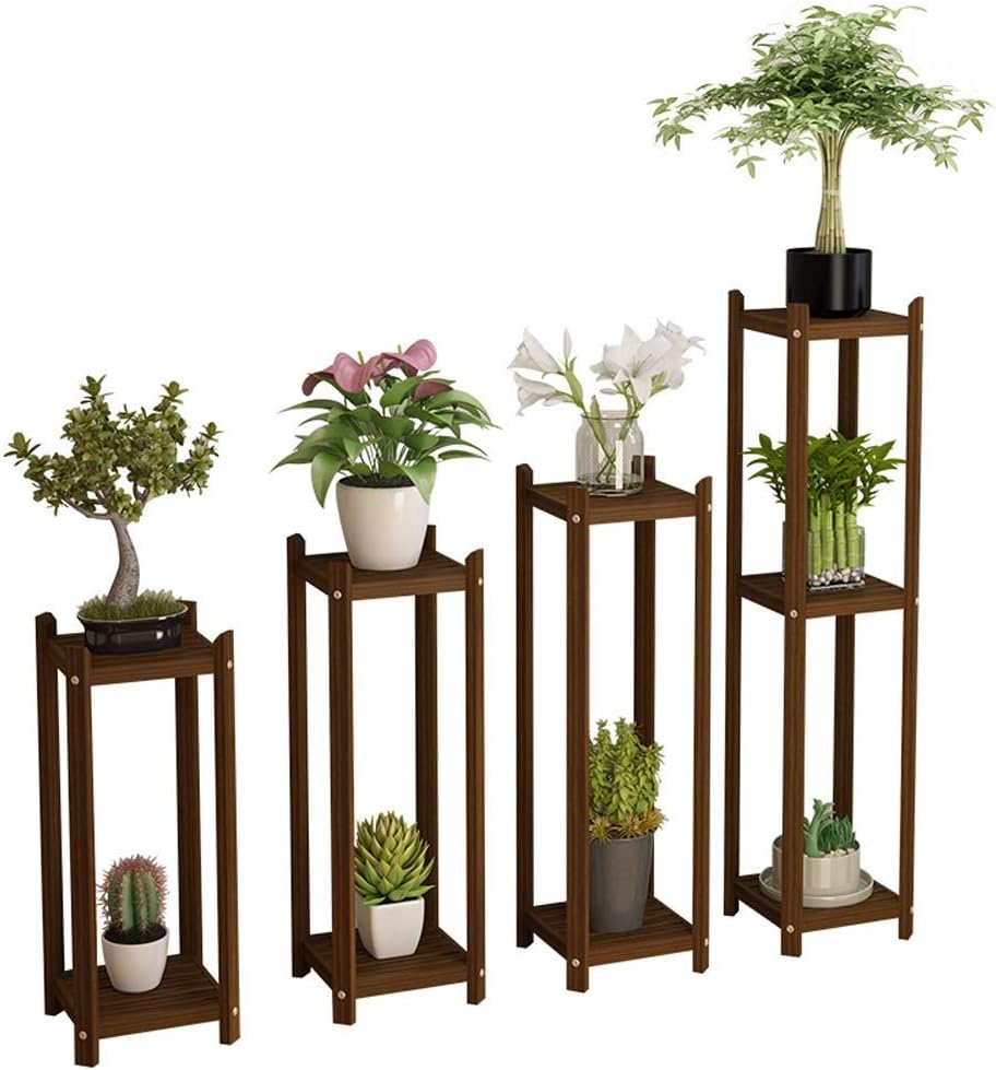 Flower Pot Stand Tall Flower Stands 3Tier Detached Plant Display