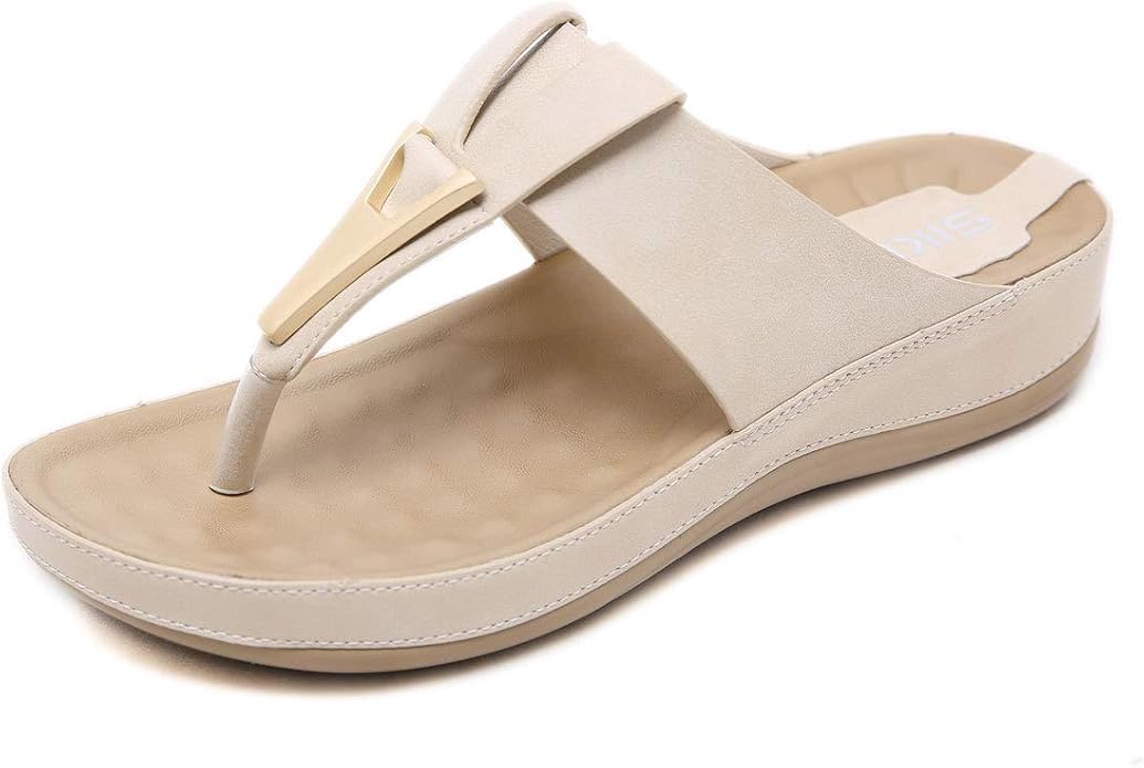 Amazon.com | Orangetime Bohemian Thong Sandals Comfort Slippers - Flat Sandals for Women 