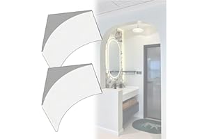 Rounded Doorway Arch Kit 5 6 7 8 9 10 11in, Lightweight Foam Archway Kit - Cuttable DIY Arch Molding for Interior Doorway(14x