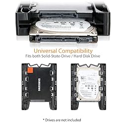 ICY DOCK Dual Tool-Less Dual 2.5 to 3.5 HDD Drive
