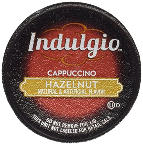 Buy Indulgio Cappuccino, Hazelnut, 12 