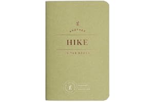 Letterfolk Hike Passport Journal — Pocket-sized Experience Hiking Book (3.5" W x 5.5" H)