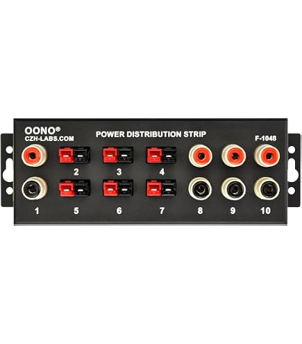 Amazon.com: Banana Jack 8 Outlet DC Power Distribution Strip
