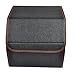 Collapsible Trunk Organizer with Lid - Portable Car Storage Box Bin SUV Van Cargo Carrier Caddy for Shopping Camping Picnic Home Garage - 8gal