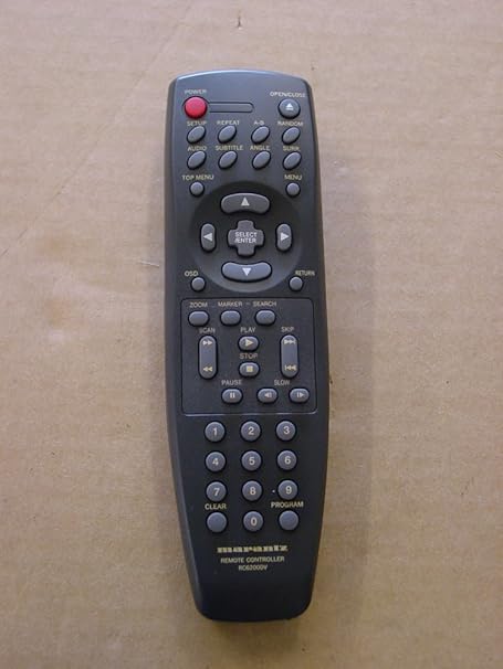 Amazon Marants マランツ Dvdプレーヤー リモコン Rc60dv Top One Av テレビリモコン