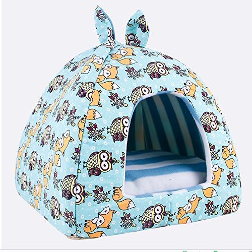Rainflower Washing Cute Soft Pet Cat Dog House Bed