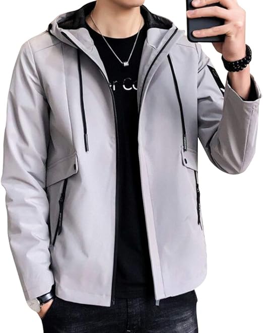 Amazon メンズ コート ブルゾン ジャケット メンズ ウィンド