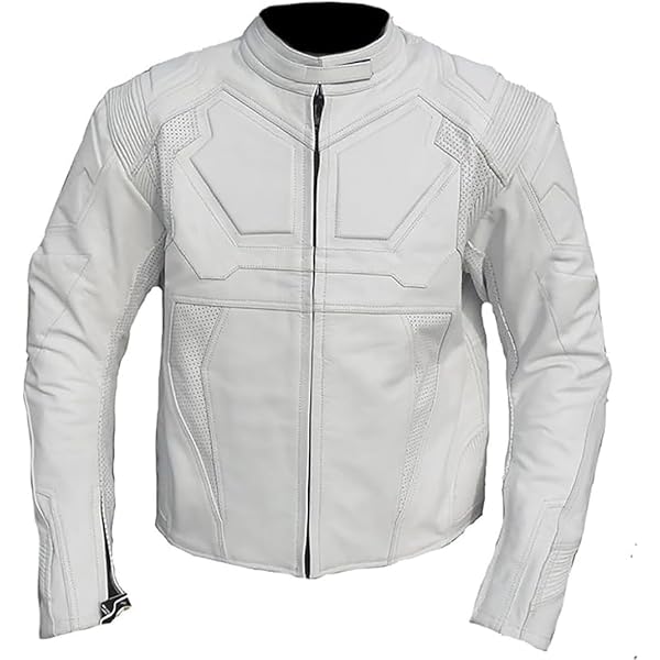 Bestzo Men's Fashion Oblivion Real Leather Motorbike Jacket with
